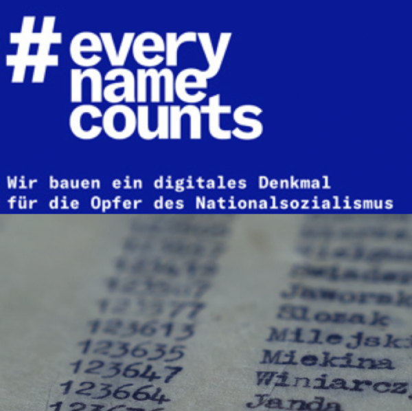 #everynamecounts - Wir bauen ein digitales Denkmal